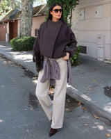 Jacket - Brown - front view