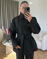 Jacket - Black - front view