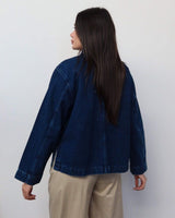 Jacket - Denim - back view