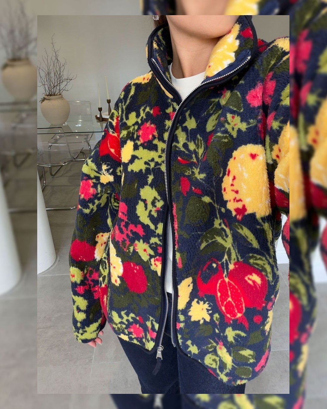 Jacket - Multi - front view
