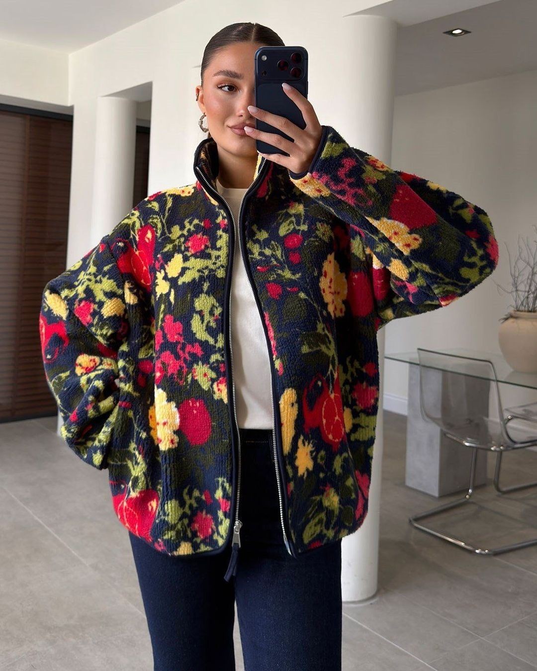 Jacket - Multi - front view