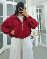 Jacket - Red - front view