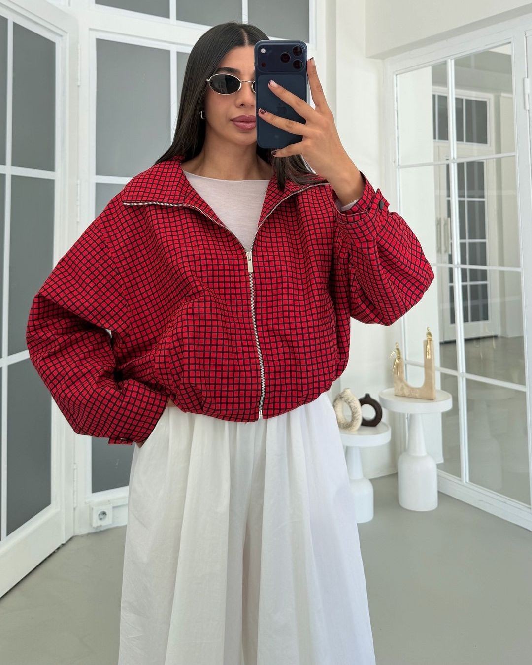 Jacket - Red - front view