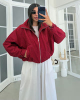Jacket - Red - front view