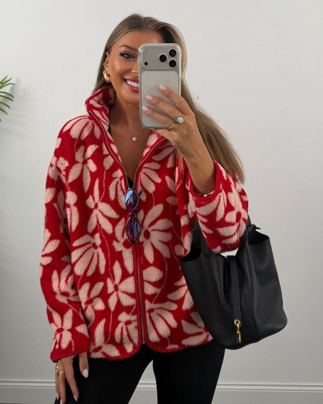 Jacket - Red - front view