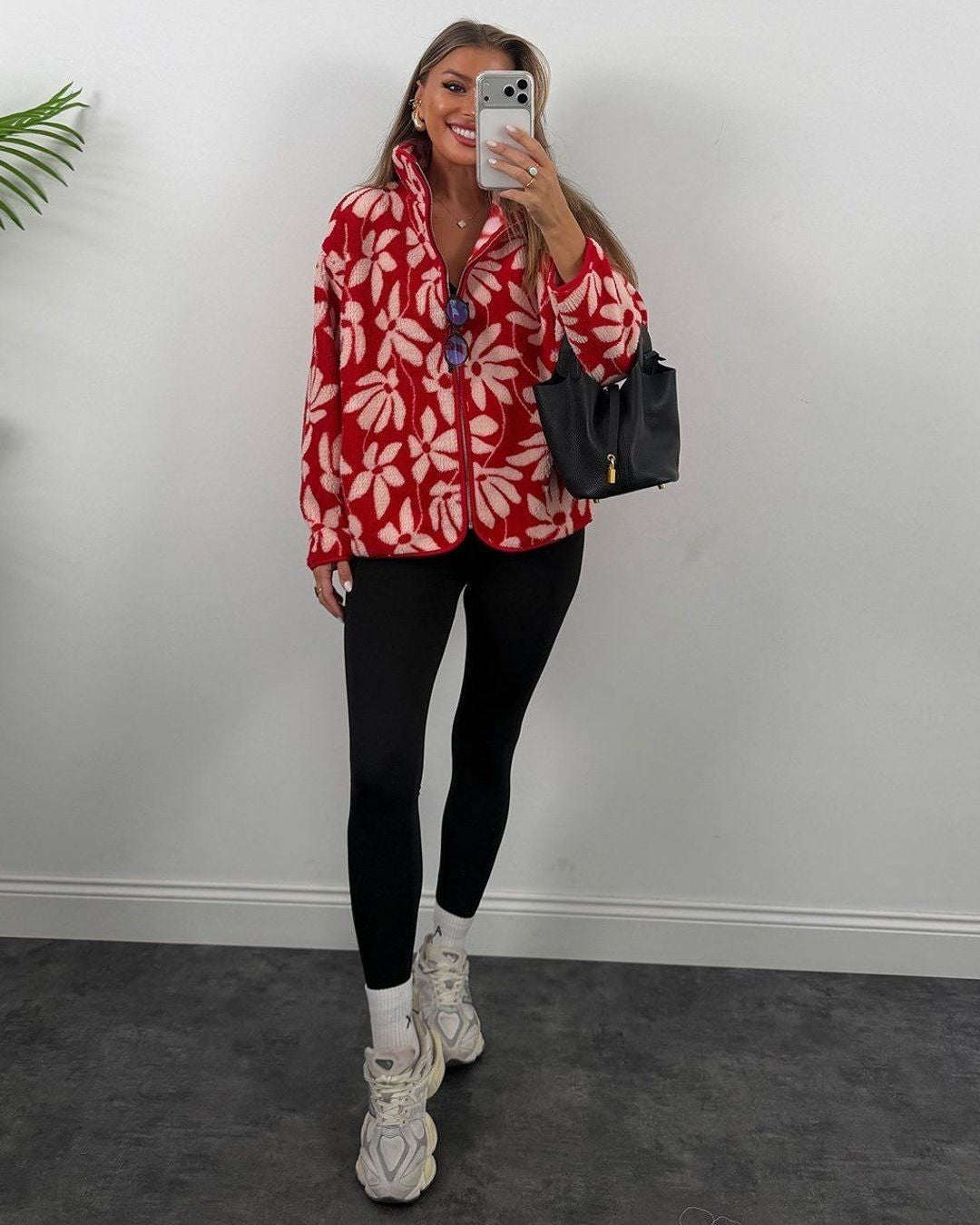 Jacket - Red - front view