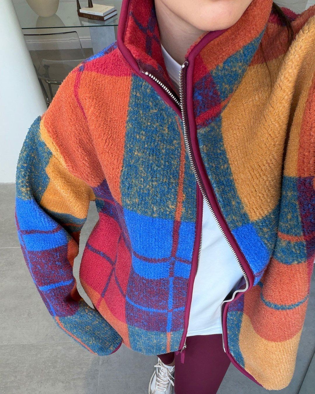 Jacket - Multi - front view