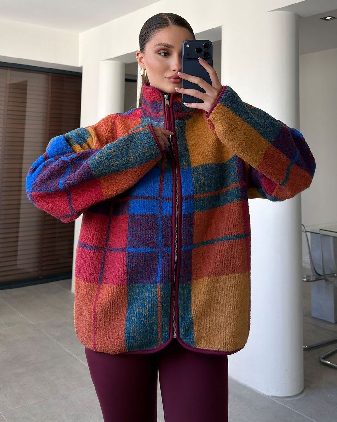 Jacket - Multi - front view