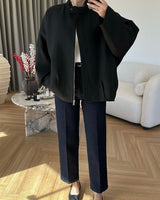 Jacket - Black - front view