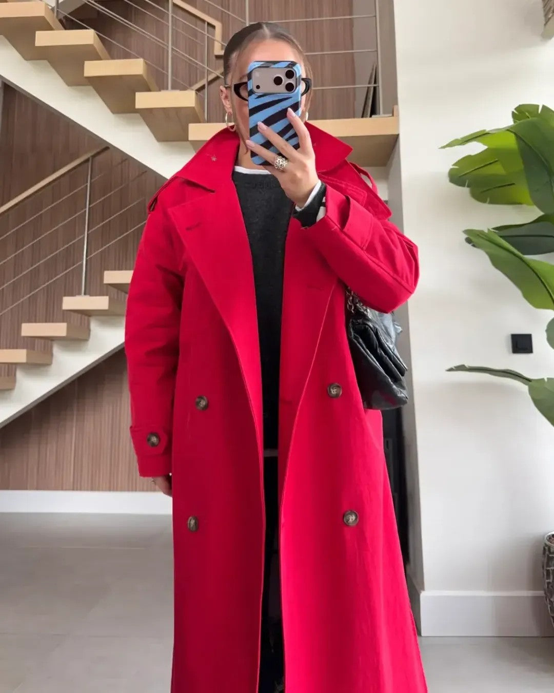 Jacket - Red - front view