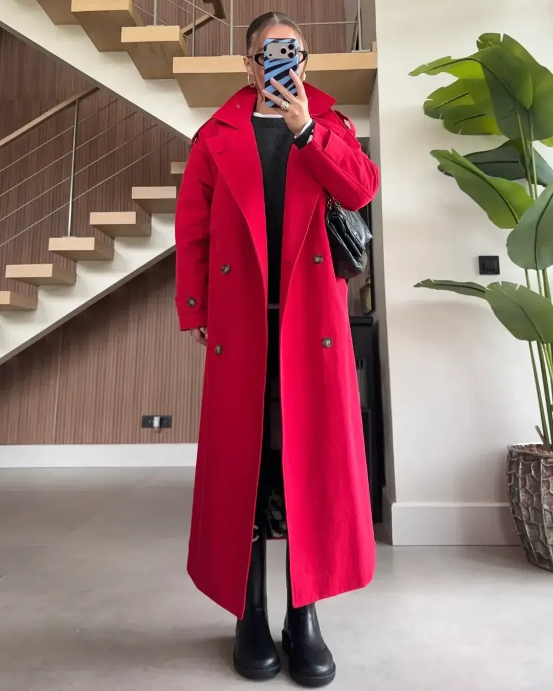 Jacket - Red - front view