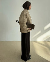 Jacket - Beige - side view