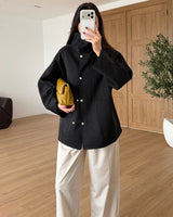 Jacket - Black - front view