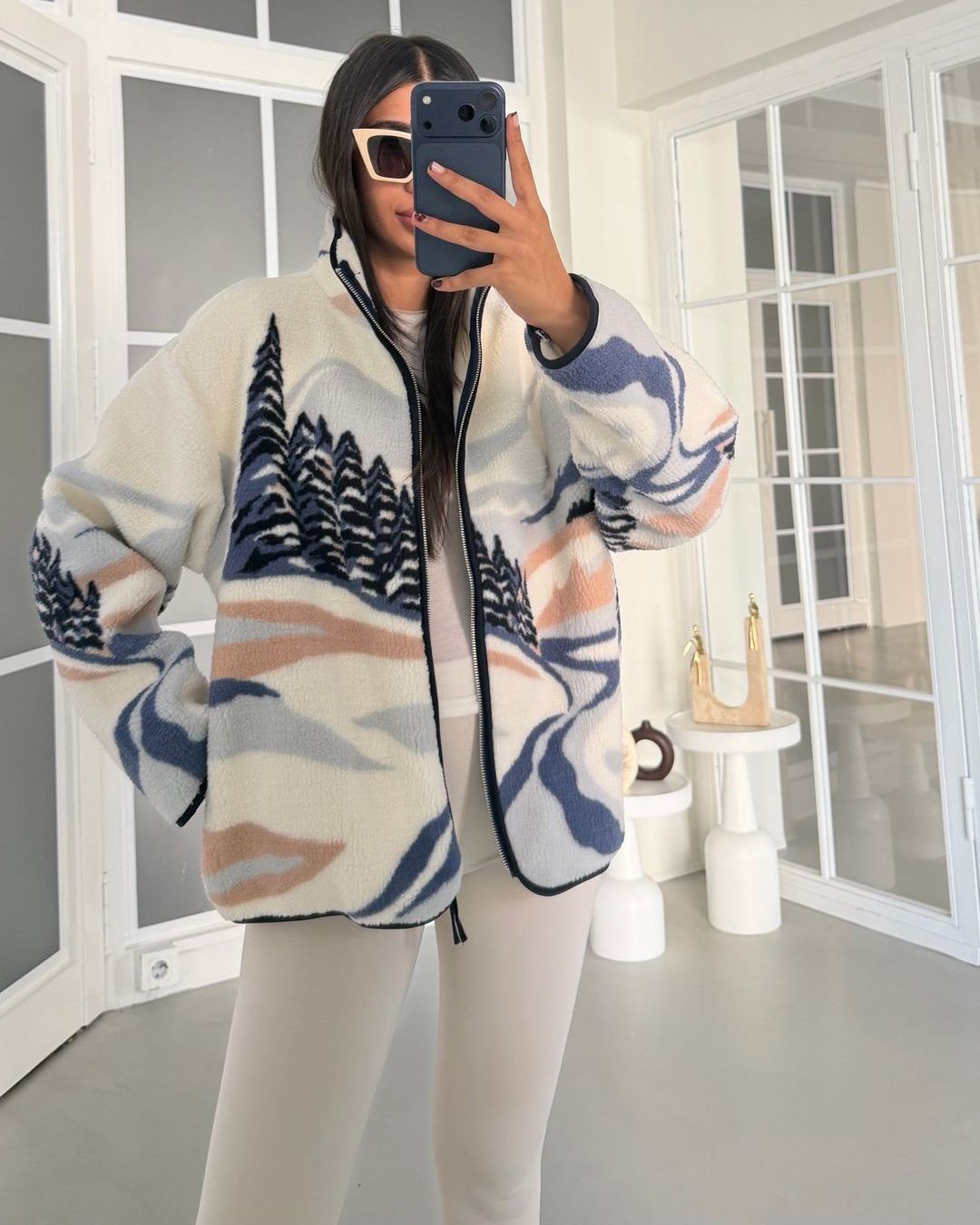 Jacket - Multi - front view
