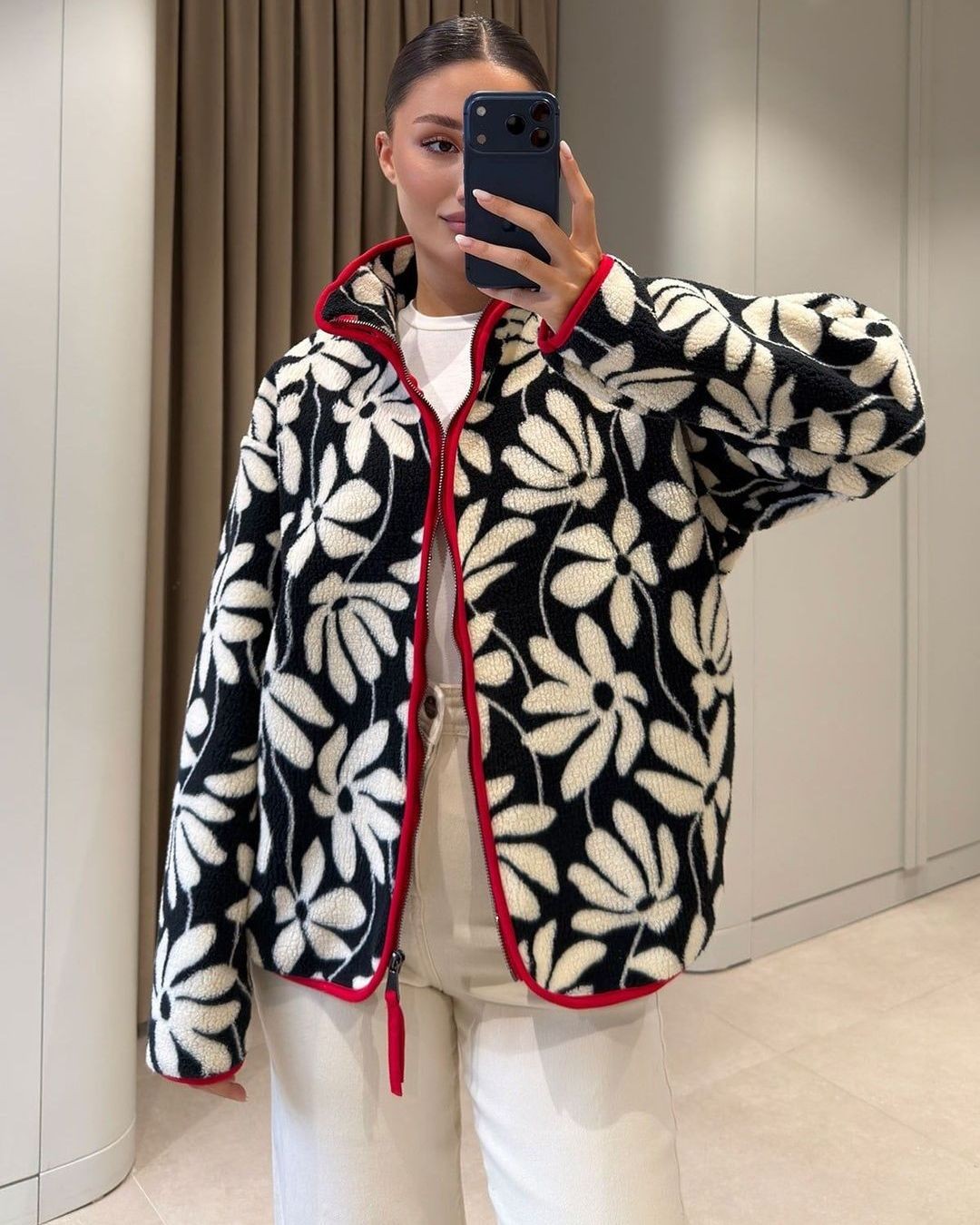 Jacket - Multi - front view