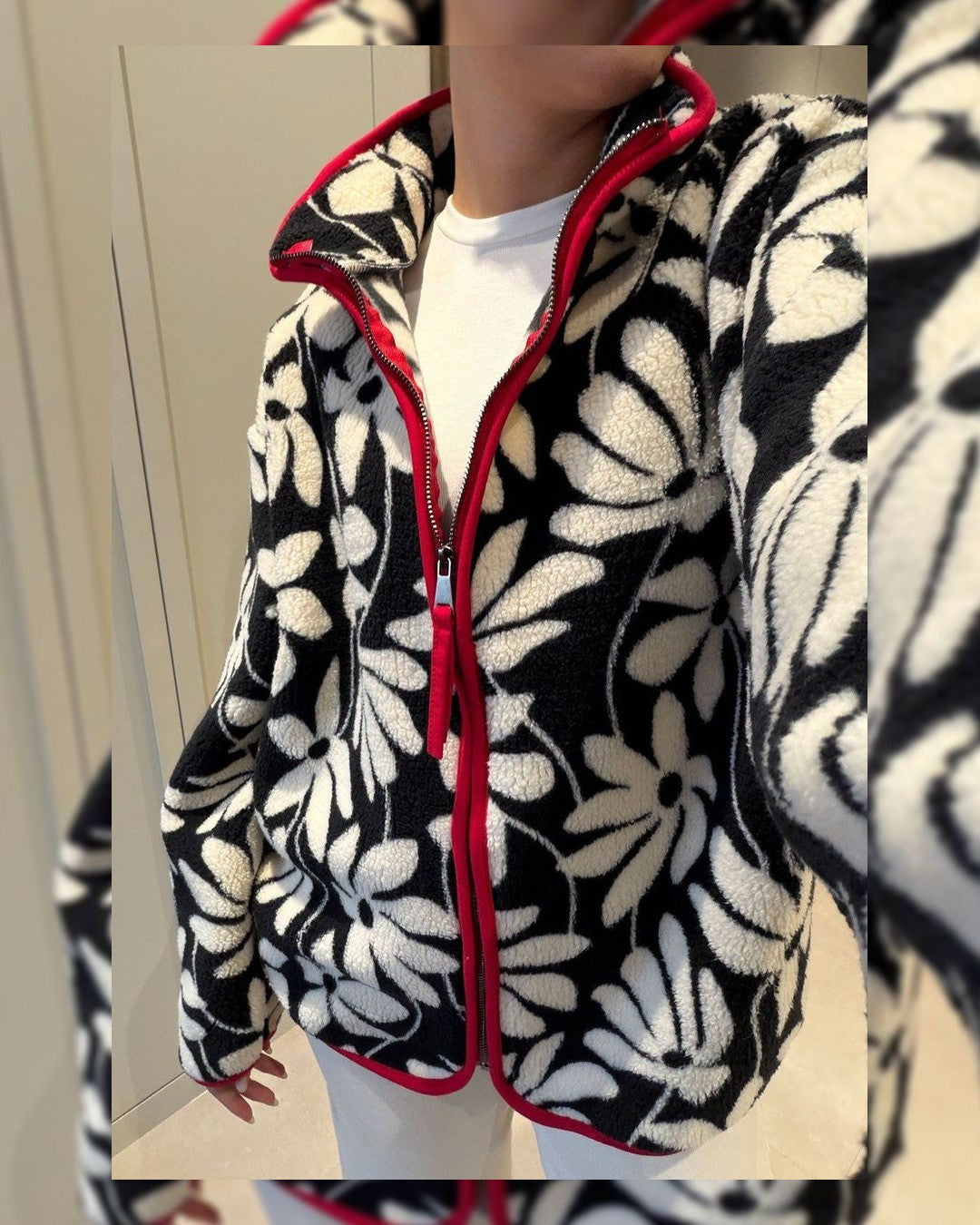 Jacket - Multi - front view