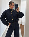 Jacket - Denim - front view