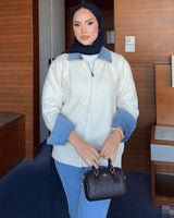 Jacket - White - front view
