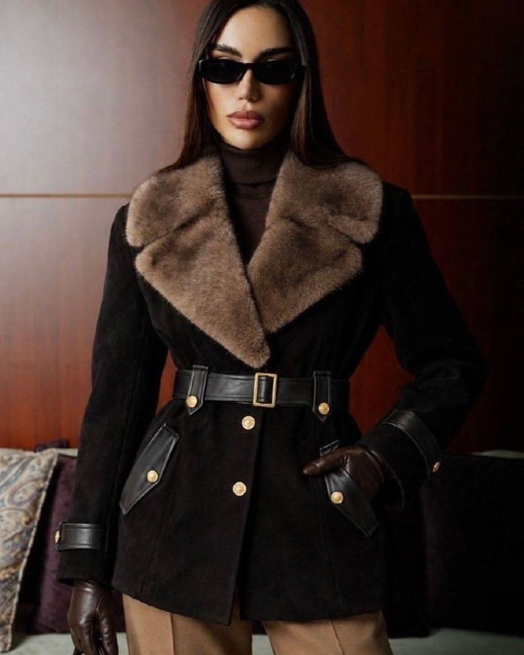 Jacket - Black - front view