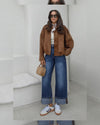 Jeans + Belt - Denim - front view