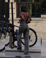 The Cargo Back Jeans - Denim - back view