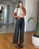 Jeans - Denim - front view