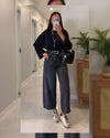 Jeans - Denim - front view