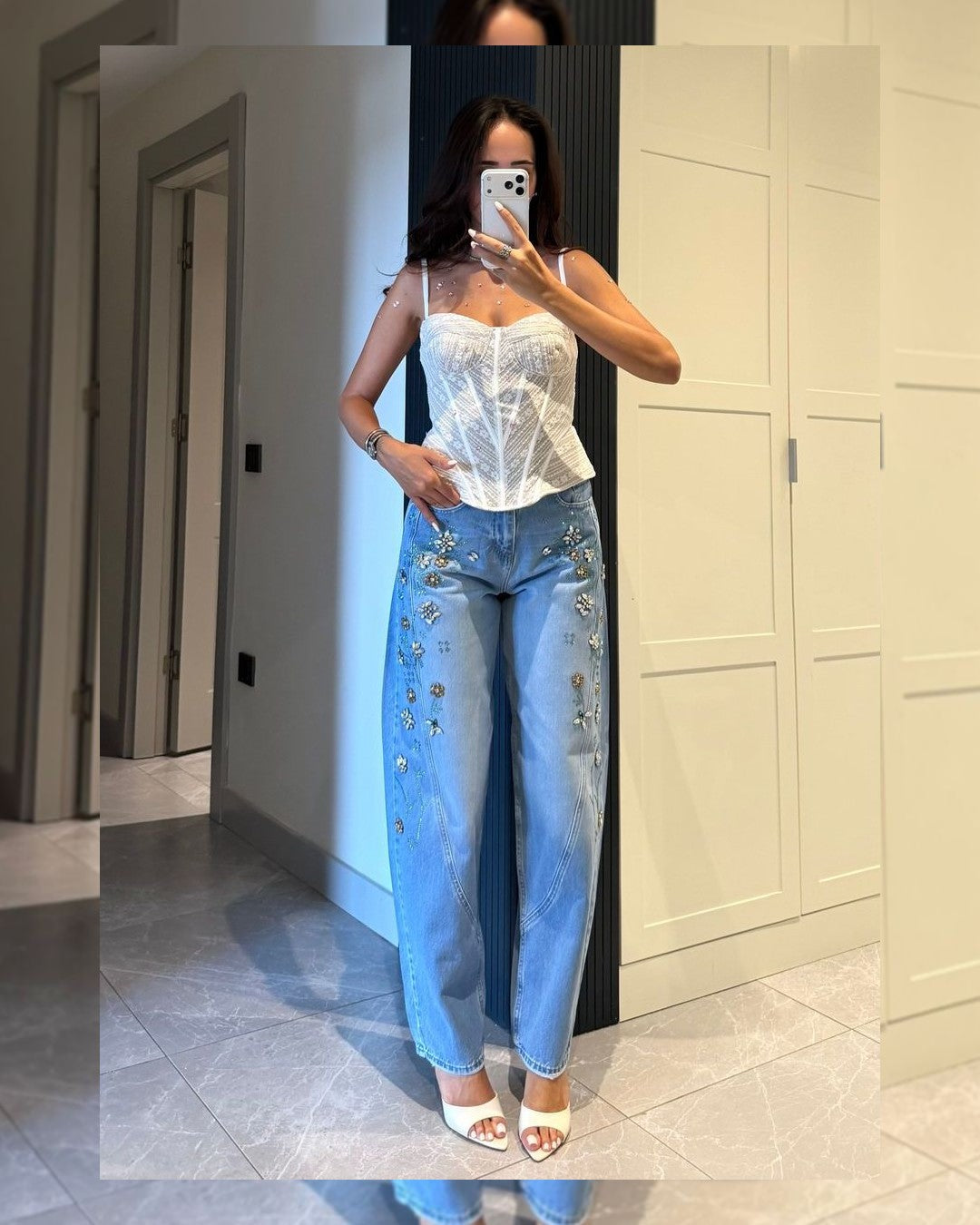 Jeans - Denim - front view