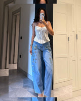 Jeans - Denim - front view