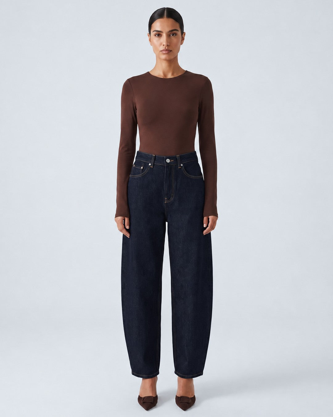 Jeans - Denim - front view