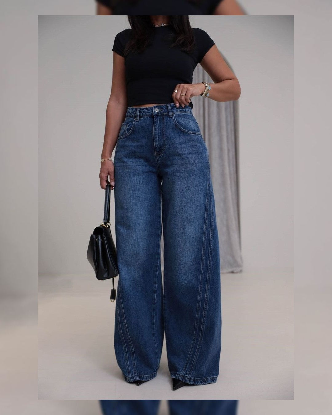 Jeans - Denim - front view
