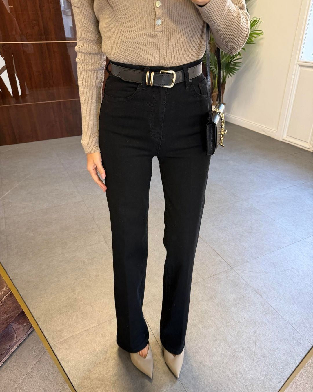 Jeans - Denim - front view