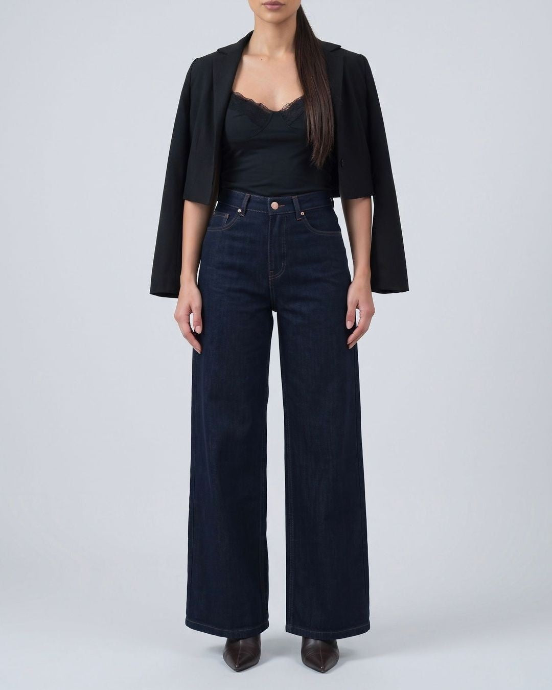 Jeans - Denim - front view