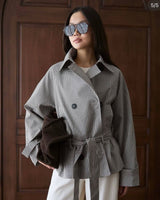Kensington Check Blazer Jacket - Multi - front view