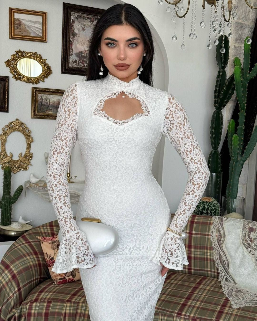 Lace Occasion Dress - front view