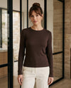 Must Have Basic Top - Brown - front view