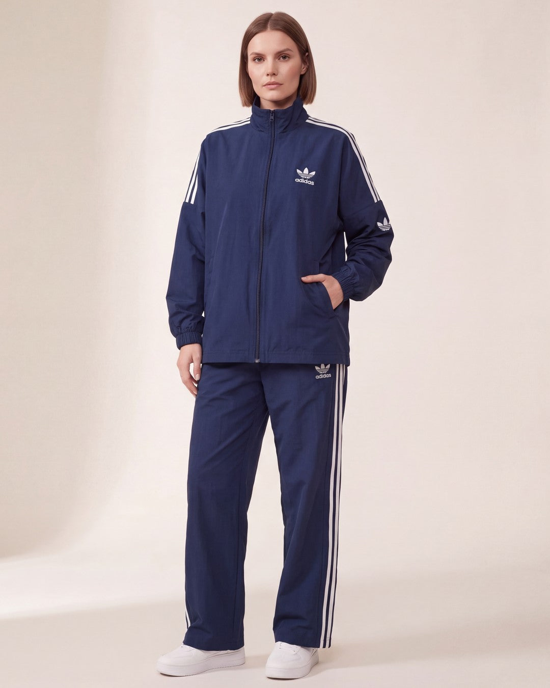 Must Have Track Set - Navy - front view
