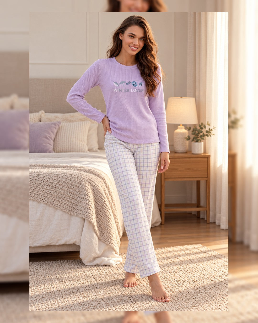 Nightwear - Lilac - front view
