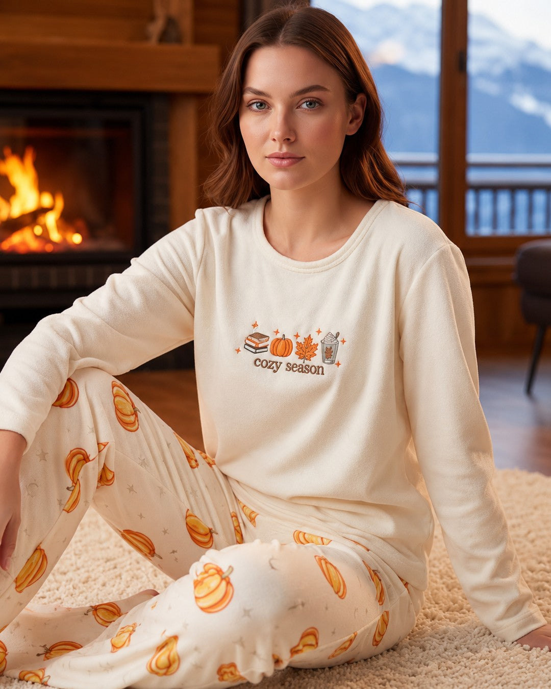 Nightwear - White - front view