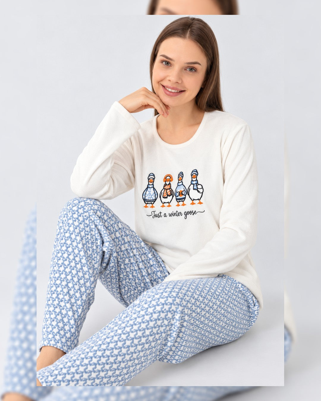Nightwear - White - front view
