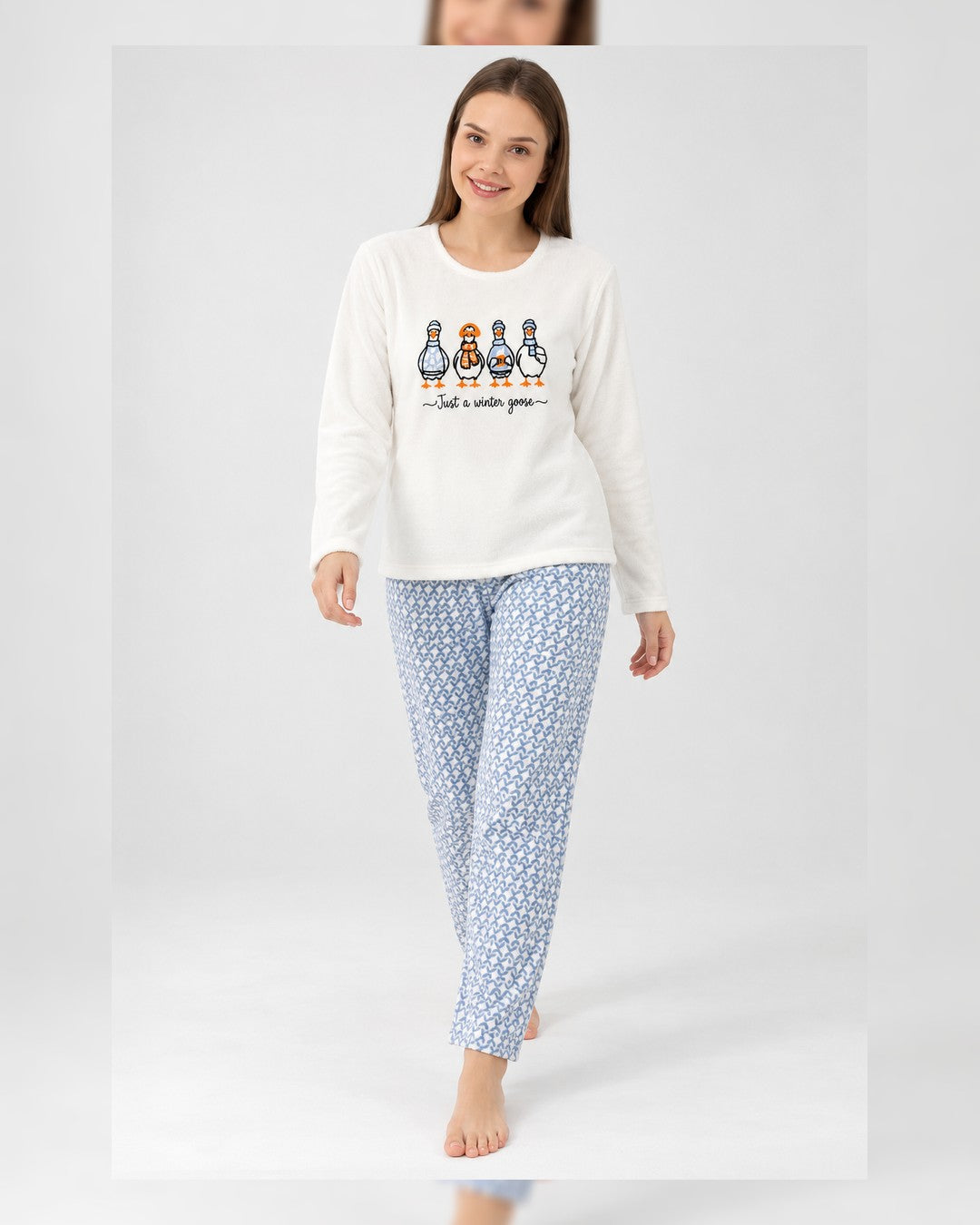 Nightwear - White - front view