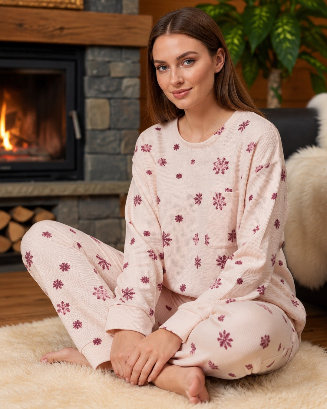 Nightwear - Peach - front view