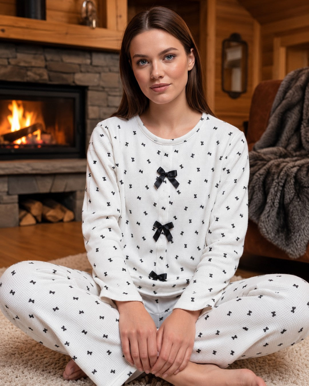 Nightwear - White - front view