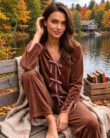 Nightwear - Brown - front view