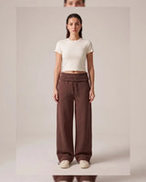 Pants - Brown - front view