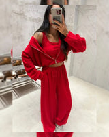 Set 3PC - Red - front view
