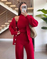 Set 3PC - Red - front view