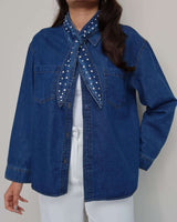 Shirt + Belt - Denim - front view
