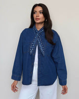 Shirt + Belt - Denim - front view