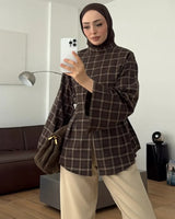Shirt - Brown - front view